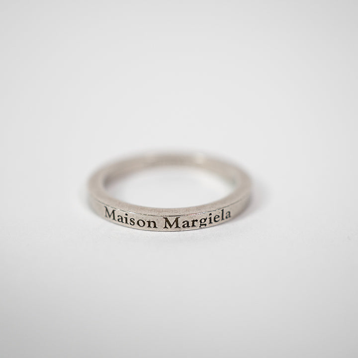 Maison Margiela メゾンマルジェラ スモール ロゴ リング 指輪 silver 925 SM1UQ0063 SV0091 951 02