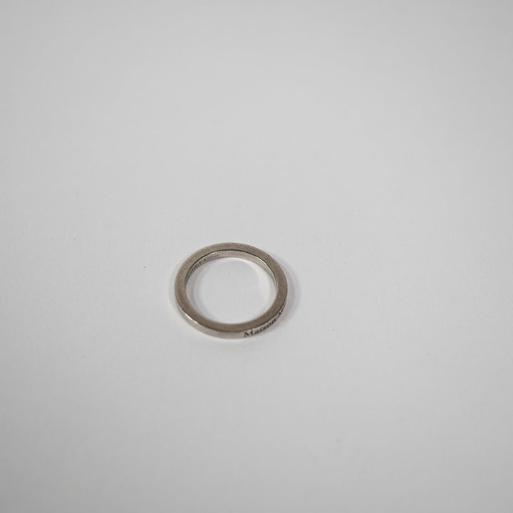 Maison Margiela メゾンマルジェラ スモール ロゴ リング 指輪 silver 925 SM1UQ0063 SV0091 951 02