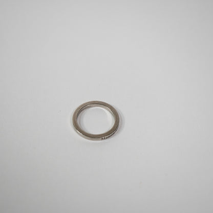 Maison Margiela メゾンマルジェラ スモール ロゴ リング 指輪 silver 925 SM1UQ0063 SV0091 951 02