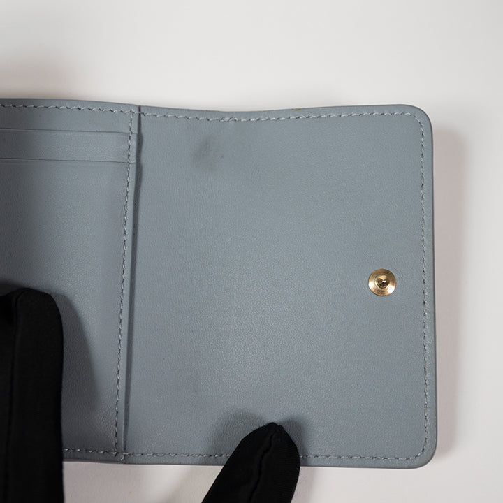 DIOR ディオール  30モンテーニュ ロータスウォレット S2057OBAE 三つ折り財布 コンパクトウォレット レザー