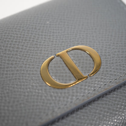 DIOR ディオール  30モンテーニュ ロータスウォレット S2057OBAE 三つ折り財布 コンパクトウォレット レザー