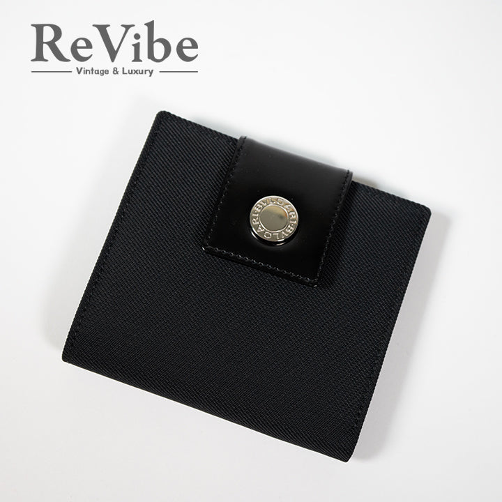 な*。様 BVLGARI クラシコ 二つ折り財布　キャンバス パテントレザー BVLGARI – ReVibe