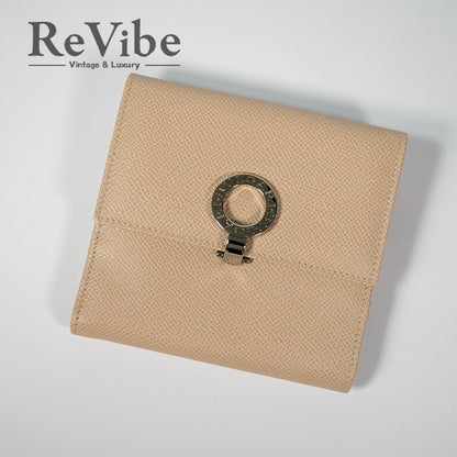 BVLGARI ブルガリ ダブルホック財布 23273 GRAIN/BEG ブルガリブルガリ レディース