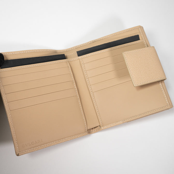 BVLGARI ブルガリ ダブルホック財布 23273 GRAIN/BEG ブルガリブルガリ レディース