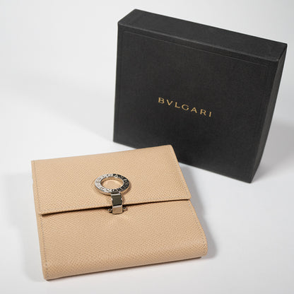 BVLGARI ブルガリ ダブルホック財布 23273 GRAIN/BEG ブルガリブルガリ レディース