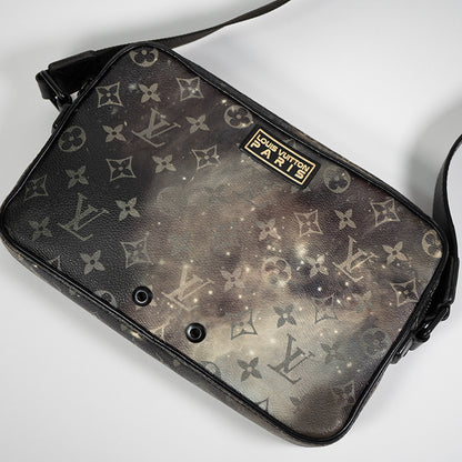 LOUIS VUITTON ルイヴィトン モノグラム ギャラクシー アルファ メッセンジャー ブラック M44165 メンズ ボディバッグ
