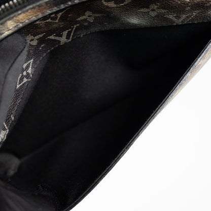 LOUIS VUITTON ルイヴィトン モノグラム ギャラクシー アルファ メッセンジャー ブラック M44165 メンズ ボディバッグ