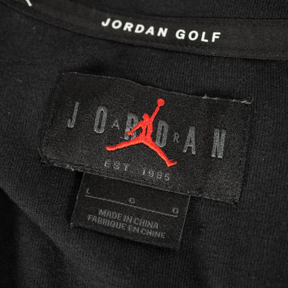 JORDAN GOLF 首元テープと JORDAN 襟ネーム L 中国製