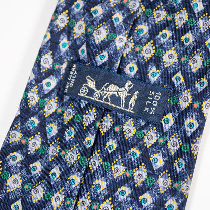 エルメス ネクタイ 内タグ DRY CLEAN ONLY 100% SILK