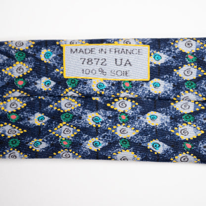 エルメス ネクタイ 型番 7872 UA MADE IN FRANCE 100% SOIE