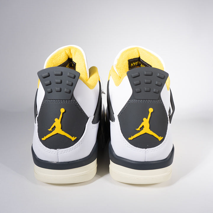 Nike Women's Air Jordan 4 Retro Vivid Sulfur ナイキ ウィメンズ エアジョーダン4 レトロ AQ9129-101 メンズ スニーカー