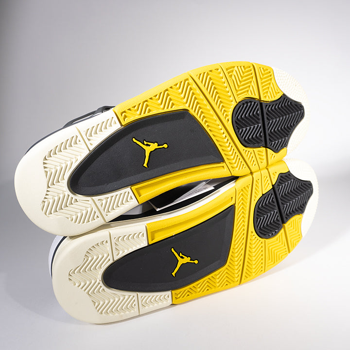 Nike Women's Air Jordan 4 Retro Vivid Sulfur ナイキ ウィメンズ エアジョーダン4 レトロ AQ9129-101 メンズ スニーカー