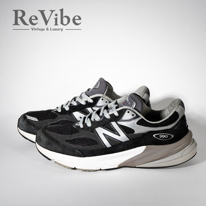 New Balance 990V6 Black Heel NB Logo ニューバランス 990V6 ブラック