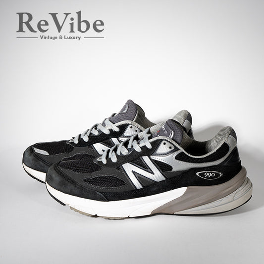 New Balance 990V6 Black Heel NB Logo ニューバランス 990V6 ブラック