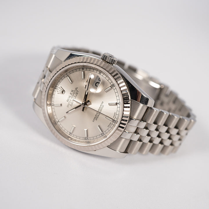 ROLEX ロレックス デイトジャスト 116234 シルバー文字盤 メンズ 腕時計