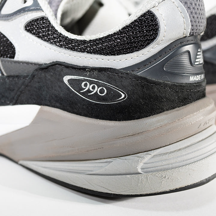 New Balance 990V6 Black Heel NB Logo ニューバランス 990V6 ブラック