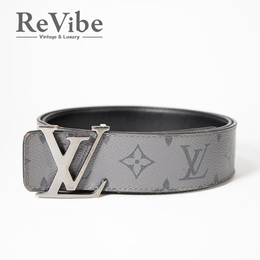 LOUIS VUITTON ルイヴィトン ベルト LV 40MM 85cm モノグラム エクリプス リバース M0285V