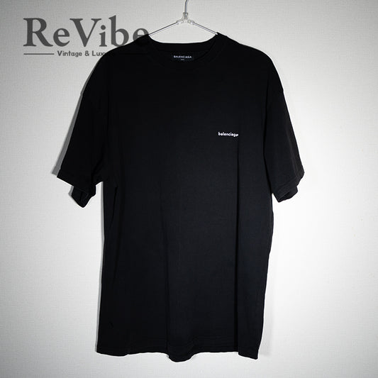 BALENCIAGA バレンシアガ SMALL LOGO T-SHIRT スモール ロゴ Ｔシャツ ミニロゴ クルーネック 半袖 カットソー