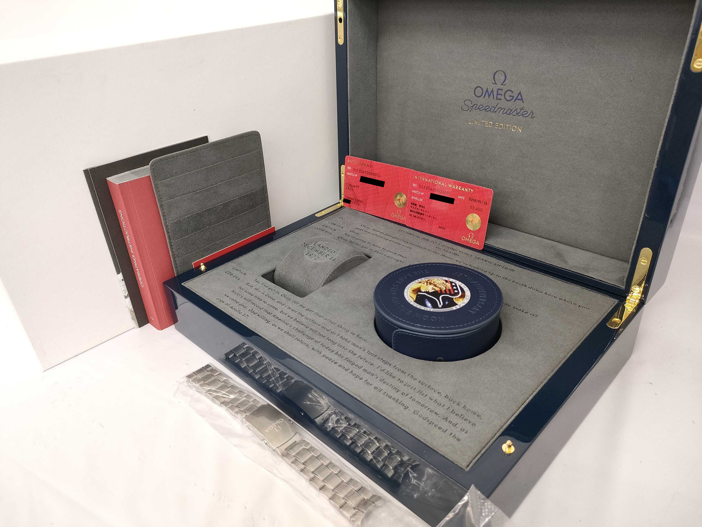 OMEGA オメガ スピードマスター ムーンウォッチ 45周年アニバーサリーリミテッド 311.30.42.30.03.001 世界1972本限定