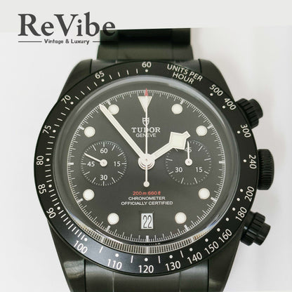TUDOR チューダー ヘリテージブラックベイ クロノ ダーク 79360DK 世界限定1181本  時計 メンズ