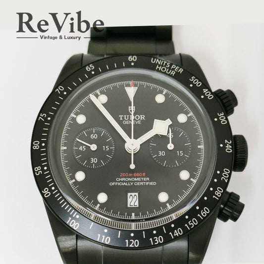 TUDOR チューダー ヘリテージブラックベイ クロノ ダーク 79360DK 世界限定1181本  時計 メンズ