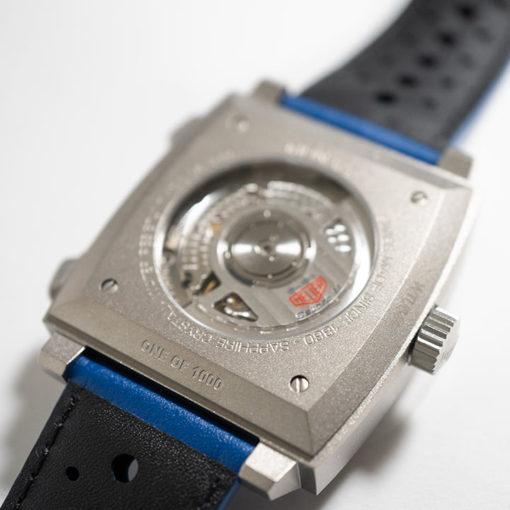 TAG HEUER タグ・ホイヤー モナコ クロノグラフ レーシングブルー CAW218C.FC6548【世界限定1000本】