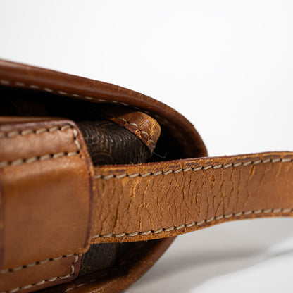 Celine セリーヌ マカダム柄　ショルダーバック M93 ヴィンテージ レディース