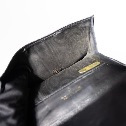CHANEL キャビアスキン 二つ折り財布 WホックA13496