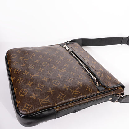 LOUIS VUITTON ルイヴィトン モノグラムマカサー MM ショルダーバッグ M56715 メンズバッグ