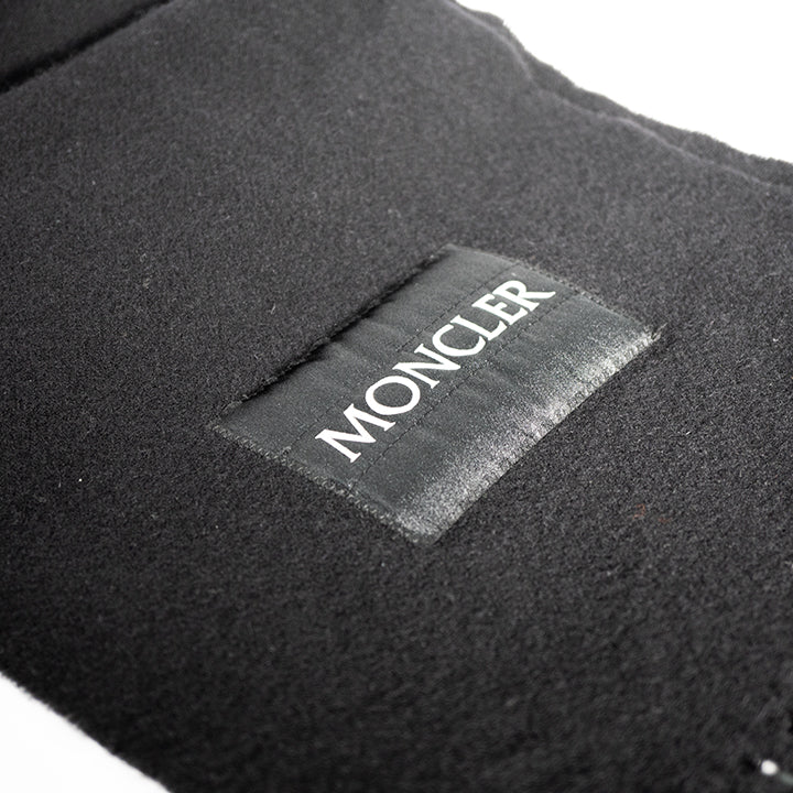 MONCLER モンクレール SCARFフリンジストール スカーフウールニットマフラー23AW メンズ