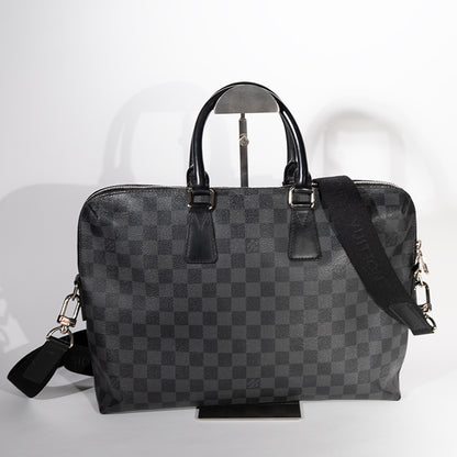 LOUIS VUITTON ダミエグラフィットポルトドキュマンジュール N48224 ビジネスバック ブリーフケース メンズ鞄