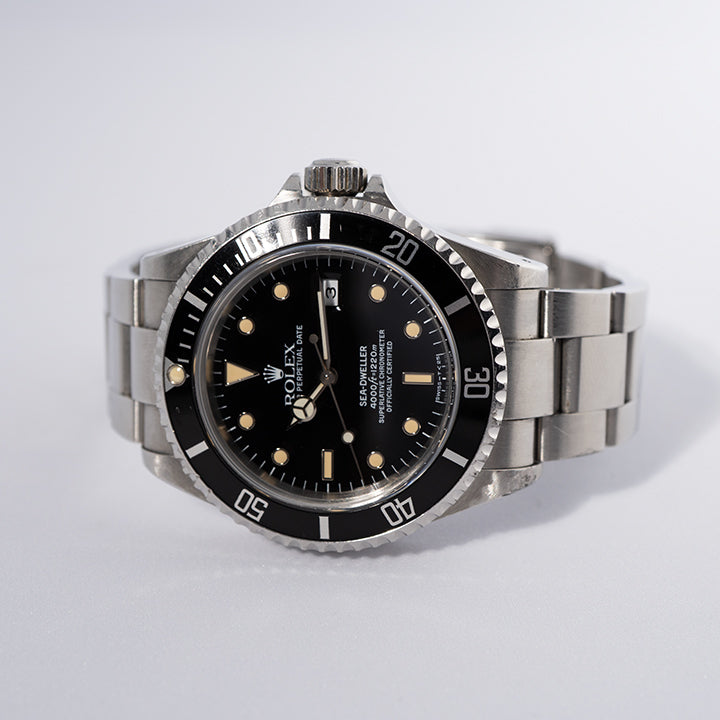 ROLEX ロレックス シードゥエラー Sea-Dweller 16600 ブラック文字盤 メンズ 自動巻き ダイバーズウォッチ 腕時計