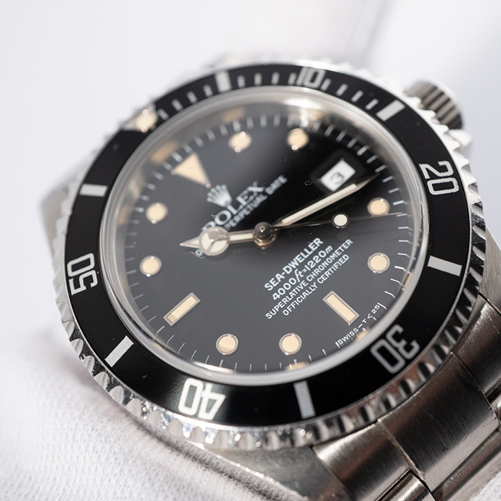 ROLEX ロレックス シードゥエラー Sea-Dweller 16600 ブラック文字盤 メンズ 自動巻き ダイバーズウォッチ 腕時計